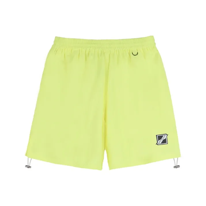 WE11DONE Casual Shorts Unisex Yellow-0