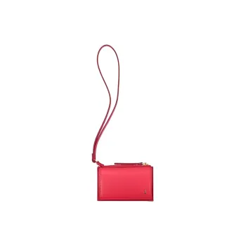 Jacquemus Leather Coin Purse Women's Red