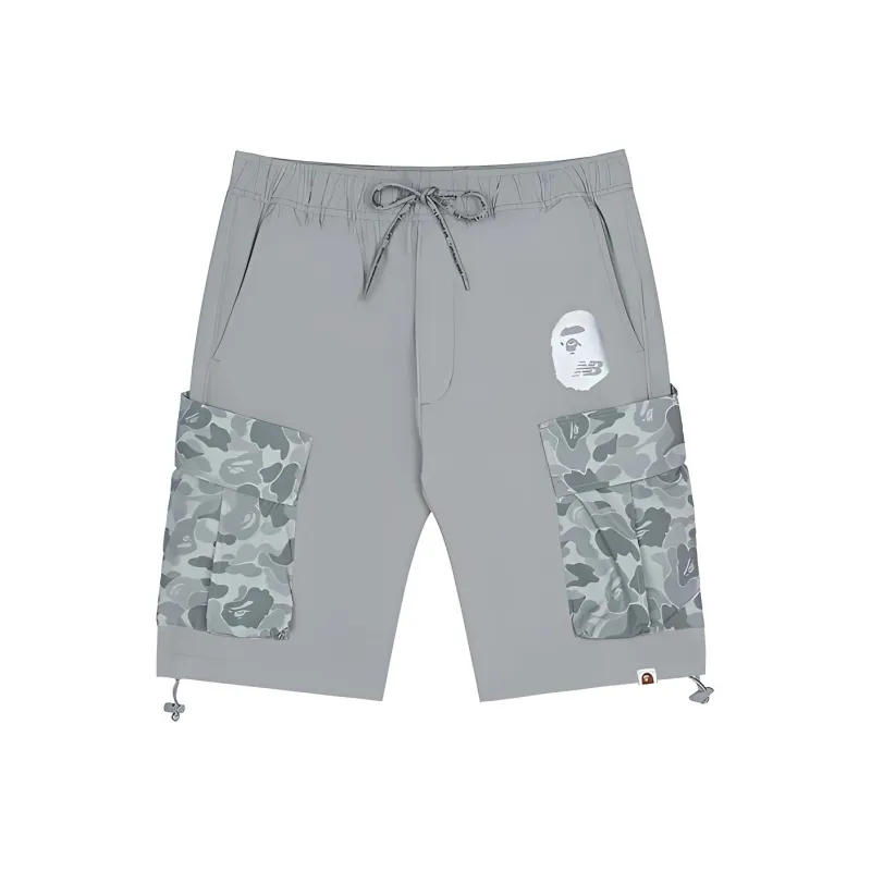 New Balance New Balance X BAPE Casual Shorts Men's Gray-0