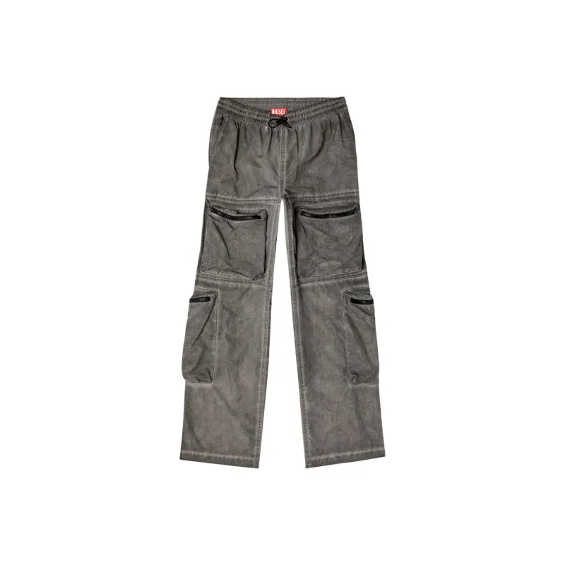 DIESEL Cargo Pants Men Gray-0