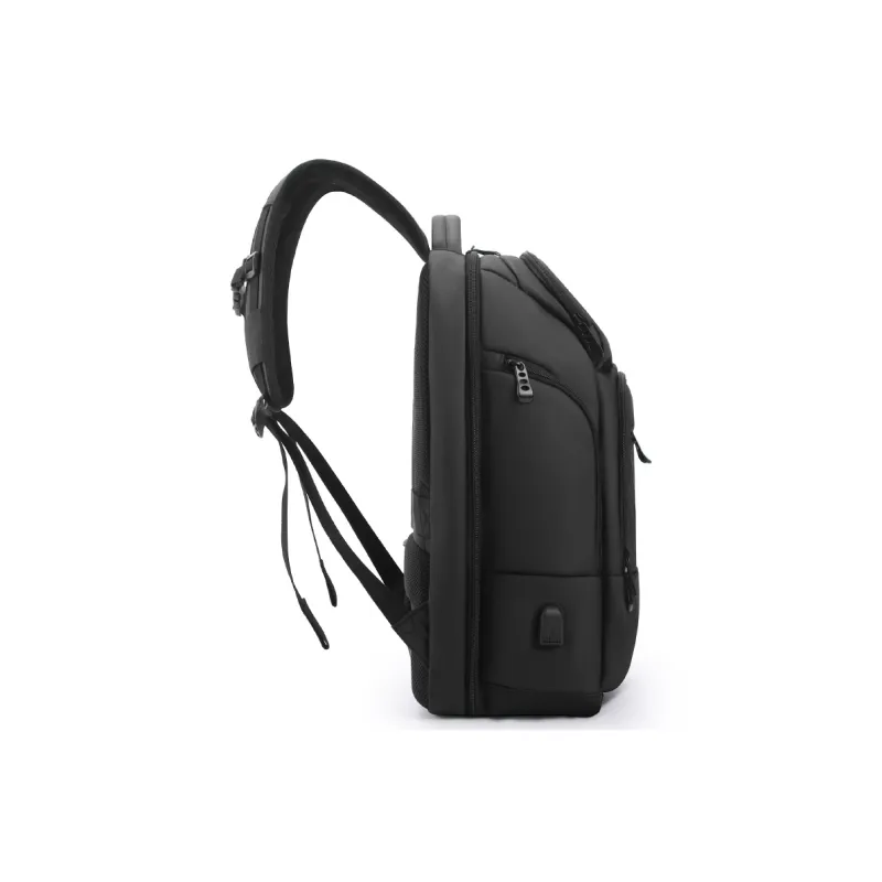 CROSSGEAR Fabric Backpack Regular Unisex Black-3