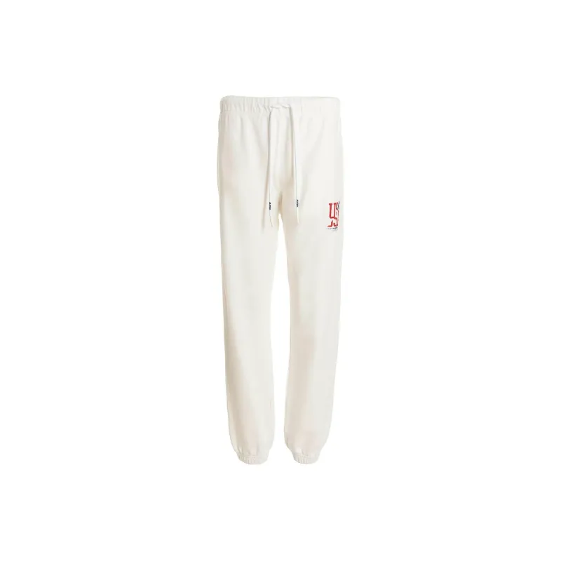 AUTRY Logo Printed Straight Leg Pants-0