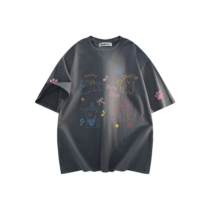 BRUMAIRE T Shirt Unisex Navy Blue-8