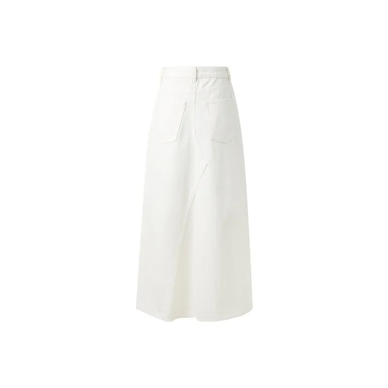 3COLOUR Casual Long Skirt Women's-1