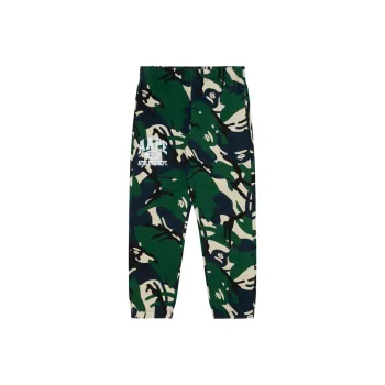 Aape Casual Pants Men Green Stripes GRC