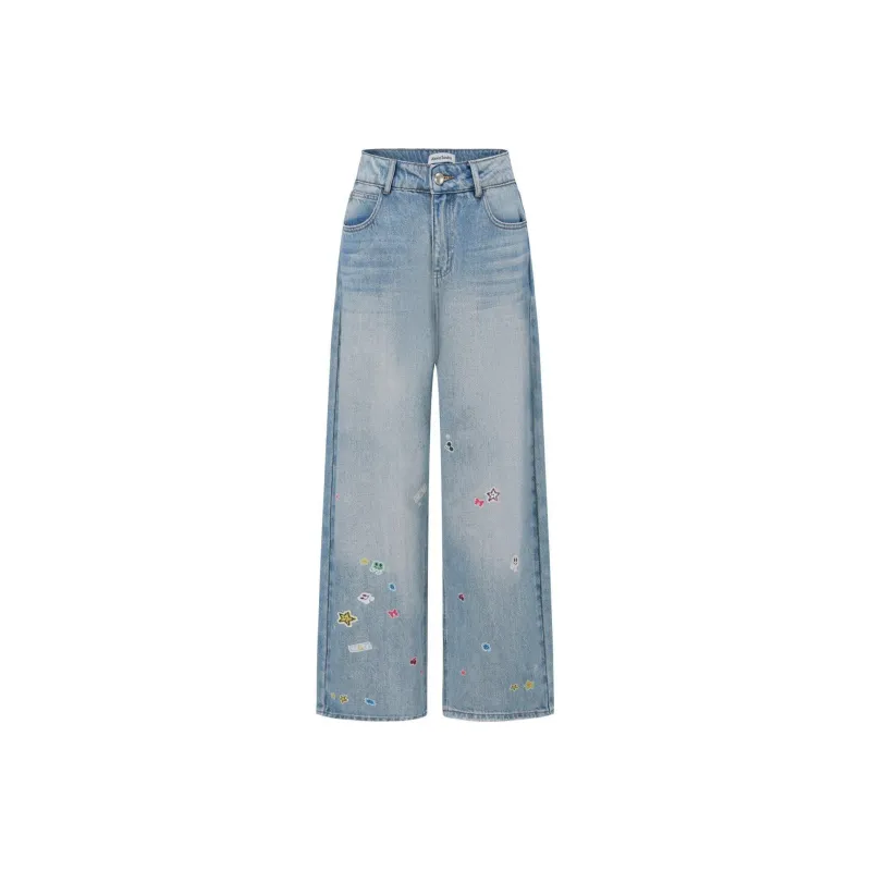 Alexia Sandra Leisure Collection Jeans Unisex Blue-0