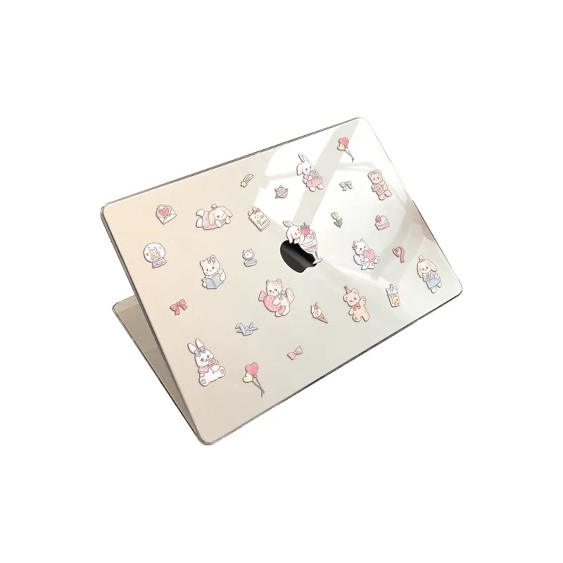 MOROCK Compatibility MacbookAir Computer Lightweight Transparent Laptop Cases & Skins-9