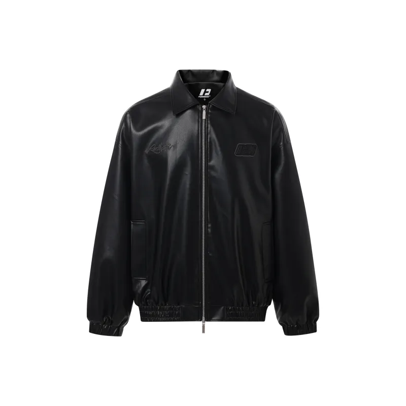 FORNINES Leather Jackets Unisex-4