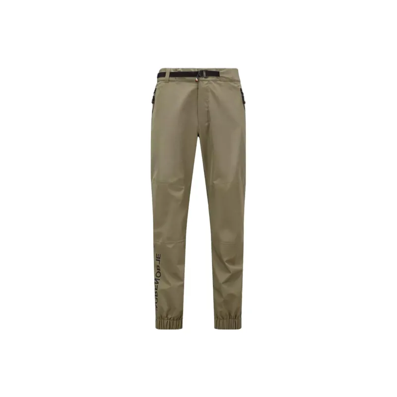 Moncler Grenoble Casual Pants Men Green-0