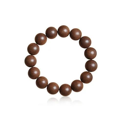 LINGMUGE Blended Fragrance Bead Wooden Bracelets Unisex