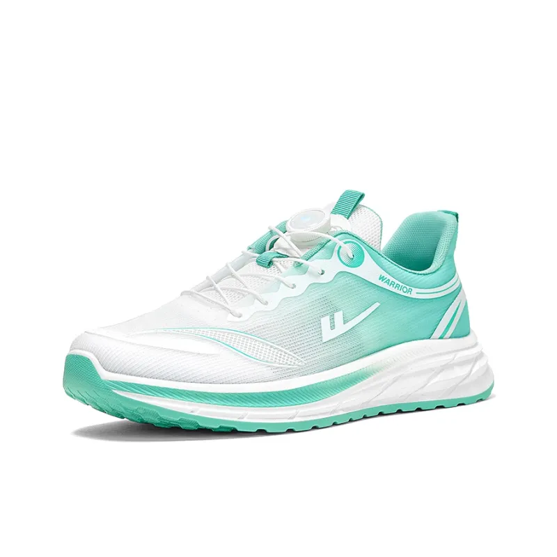 Warrior Cushioning, Slip Resistant, And Abrasion Resistant Low Top Casual Running Shoes Men's Turquoise-1
