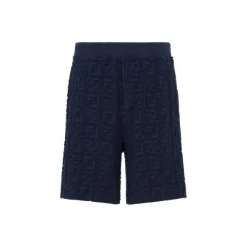FENDI SS22 Casual Shorts Men's Blue