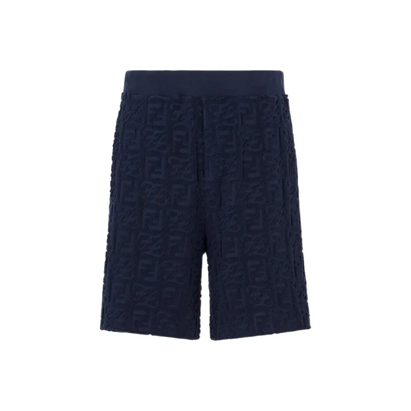 FENDI SS22 Casual Shorts Men's Blue-0