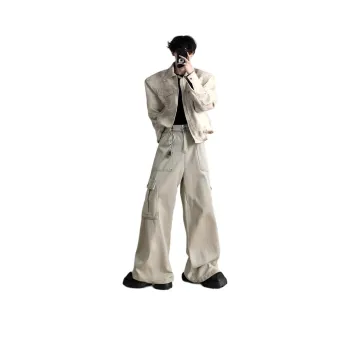 AYEA Cargo Pants Unisex Apricot