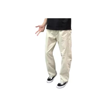 CORNILOT Casual Pants Unisex Ivory White
