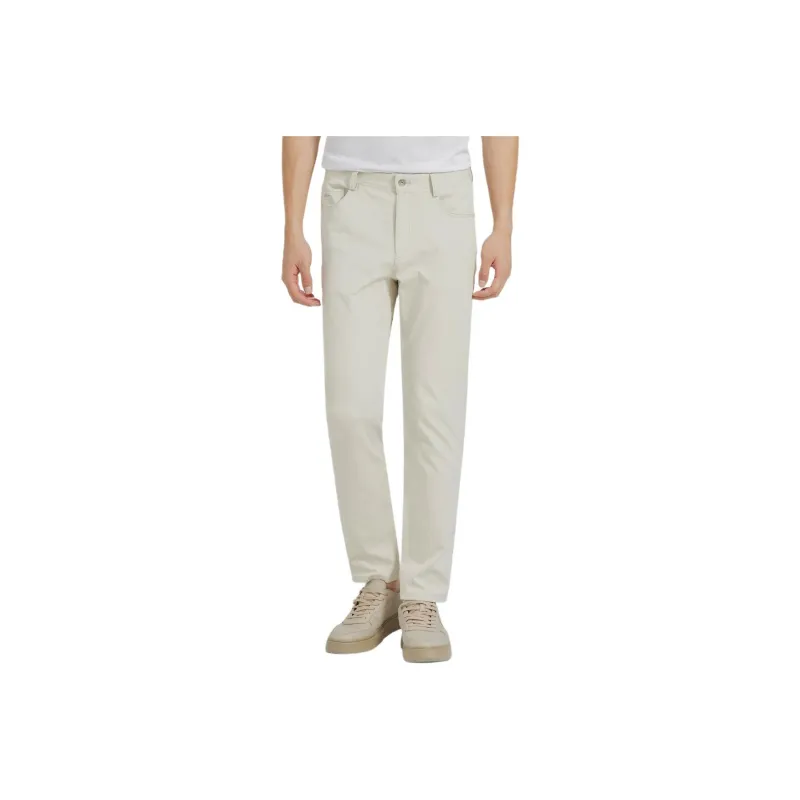 LESS IS MORE Casual Pants Men's Beige Gray-0