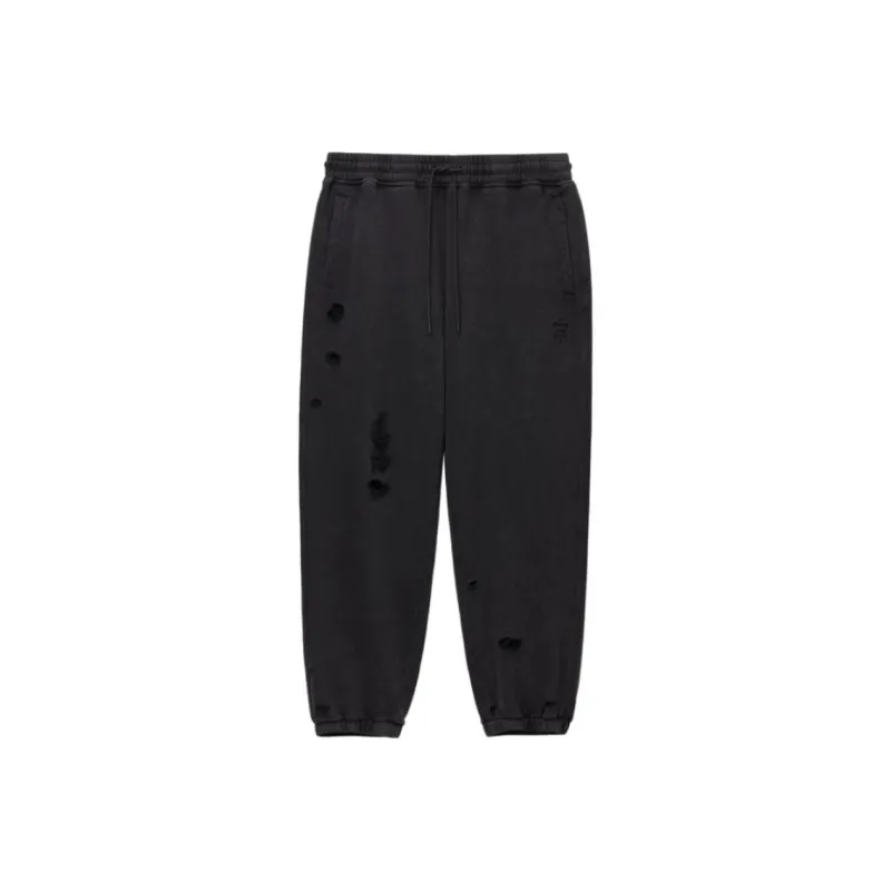 MUSIUM DIV Distressed Track Pants-0