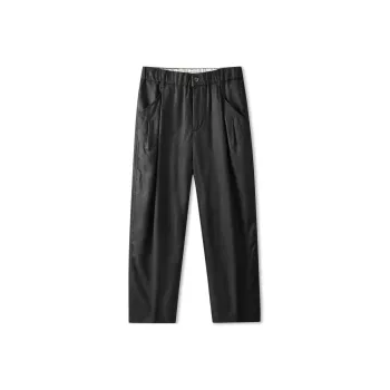 SONGS ALONG Casual Pants Men's Black