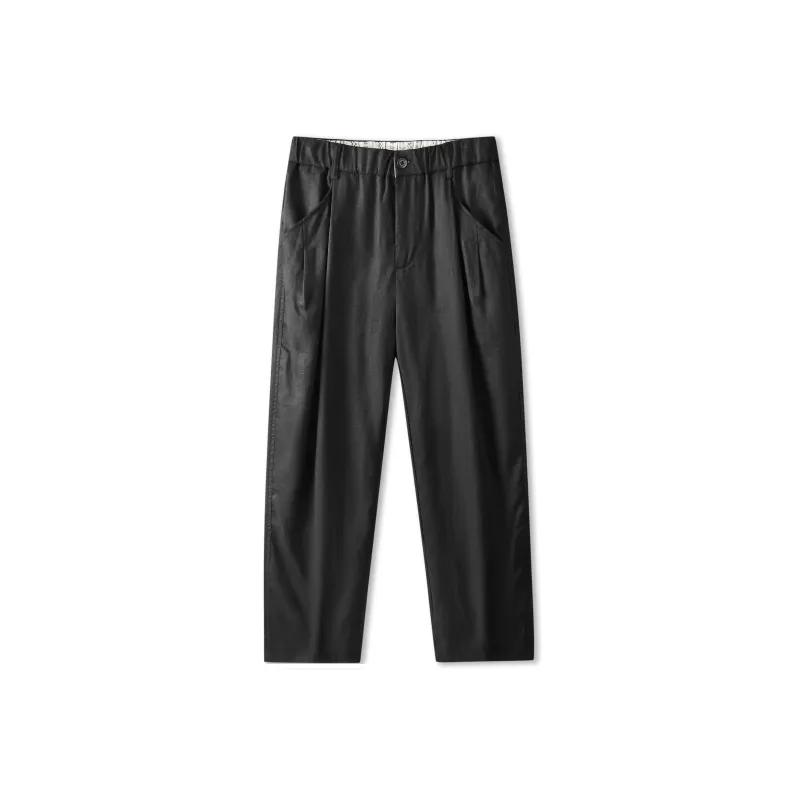 SONGS ALONG Casual Pants Men's Black-0