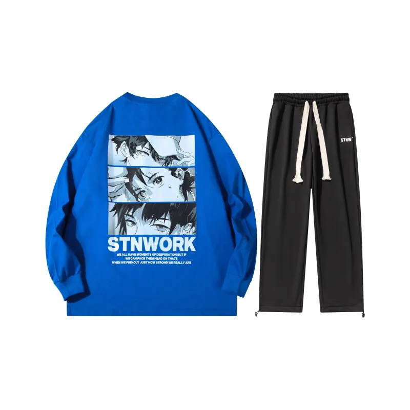 STNW Straight Set Spring Autumn And Winter Unisex-23