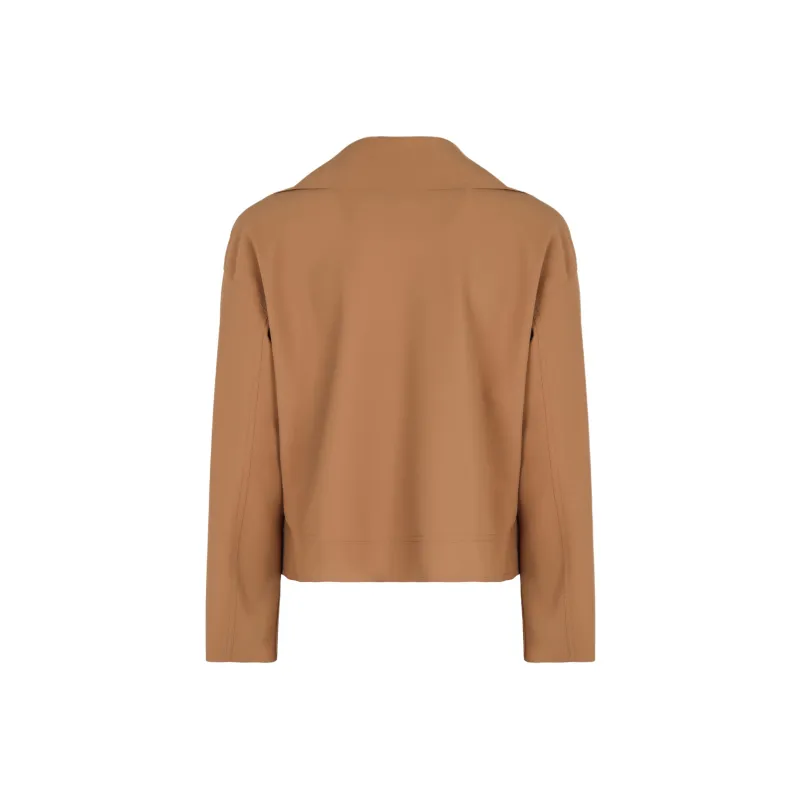 HERNO Jersey Biker Jacket-1