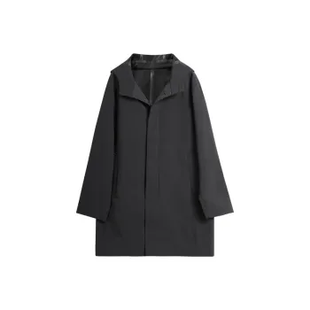 EHE Trench Coats Men Black