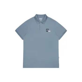 Jeep Polo Shirt Unisex Ice Blue