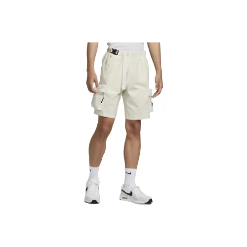 Nike Cargo Shorts Men Light Ivory White