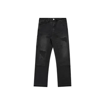 False Perception Cargo Pants Unisex Washed Black