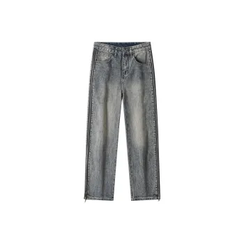 KM Jeans Unisex Retro Nostalgic Yellow Mud