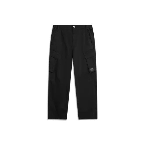 LiNing Sports Life Collection Casual Pants Men's Black