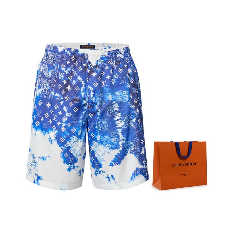 【PORTERNA】Louis Nion Shorts SSSAINT LOUIS Casual Shorts Unisex Purple - POIZON