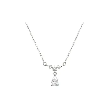 DAWO 925 Sterling Silver Necklaces Women's