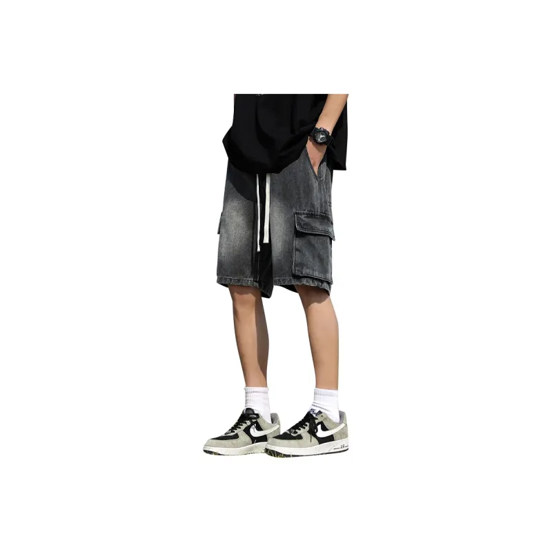 FALIAMS Denim Shorts Unisex-8