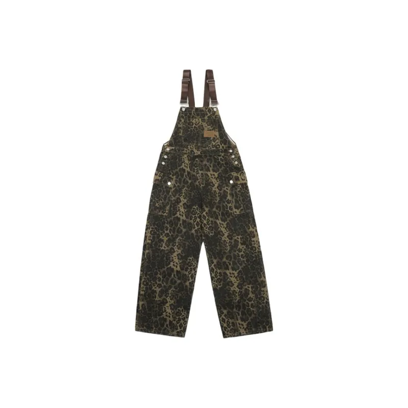 WELTER EXPERIMENT Overalls Unisex Brown-0