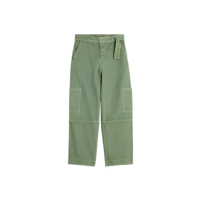 Maison Kitsune Belted Utility Pants-0