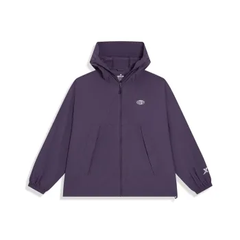XTEP Trench Coat Unisex Enigmatic Purple
