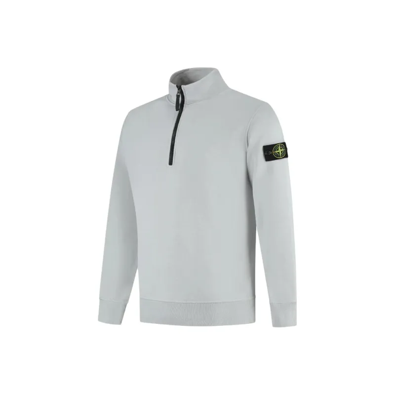 STONE ISLAND Compass Badge High Neck Sweatshirt-1