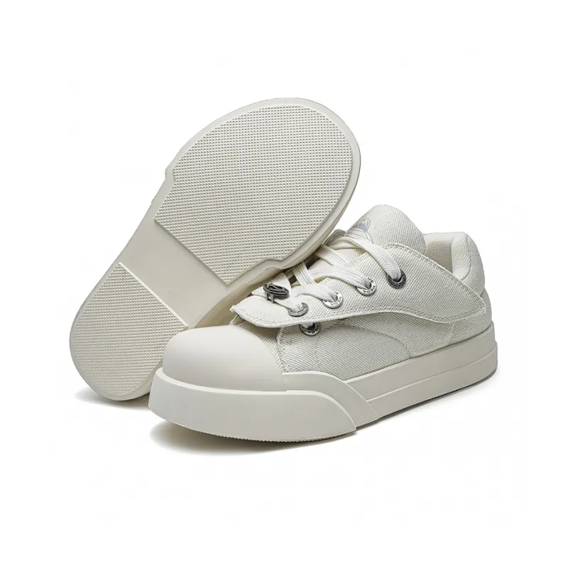Hip Speed Height Increasing Low Top Canvas Shoes Unisex-11