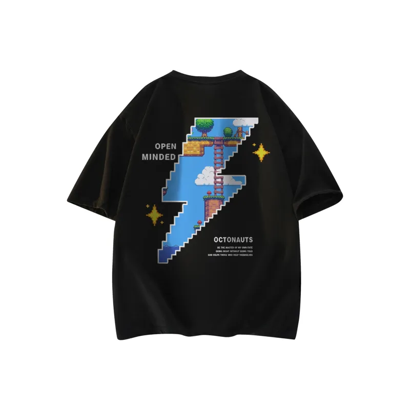 Small Columns Under The Sea T Shirt Unisex-6