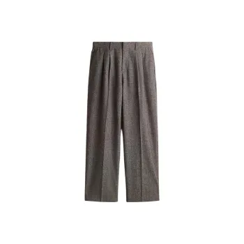 H&M Suit Trouser Men's Dark Beige Gray