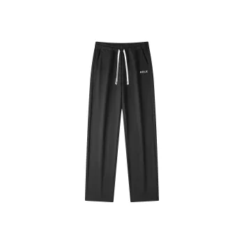 Aol Knitted Sports Pants Unisex