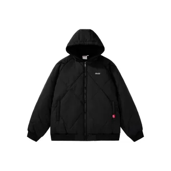 Coca Cola Puffer Jacket Unisex Black