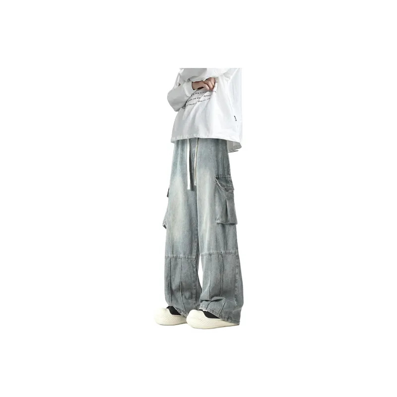 KETE ADER Jeans Unisex Gray Green-0