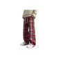 Red Plaid (Thickened and Fleece-Lined)