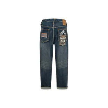 EVISU Logo print Jeans
