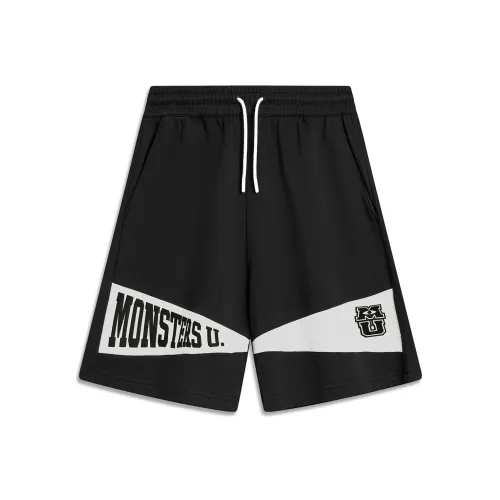 LiNing x DISHINIGUAISHOUDAXUE,LIANMINGKUAN Disney Casual Shorts Men's Black