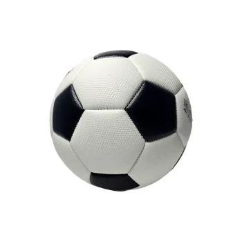 FEIERDUN Size 5 Soccer PU Machine Stitched Soccer Ball Unisex Black White