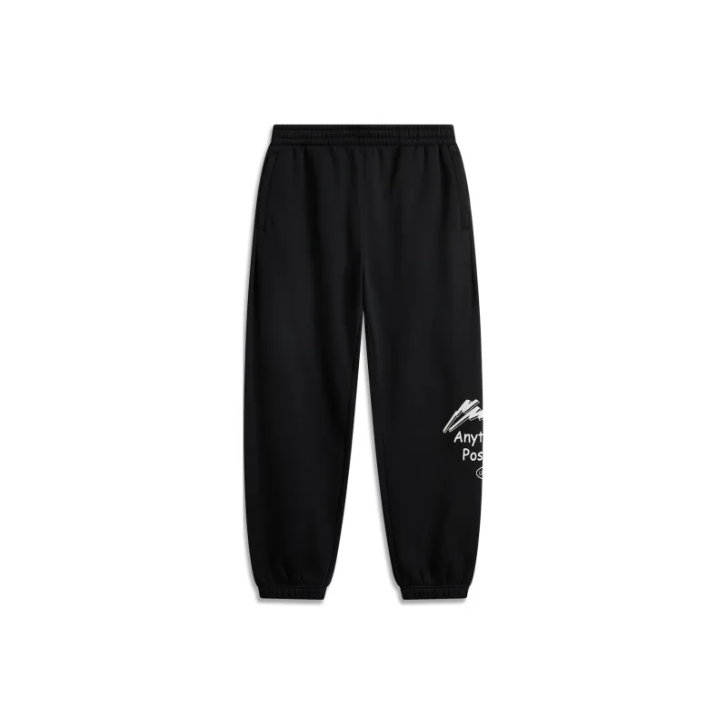 LiNing Sports Fashion Collection Casual Pants Men's Black-0