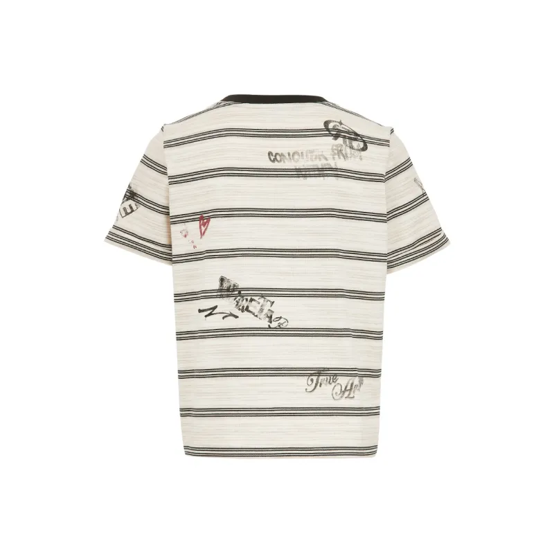 ONLY Set in Sleeve T Shirt Women's-7